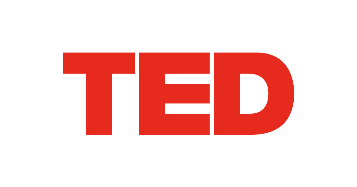Logotyp för TED - Technology, Entertainment, Design