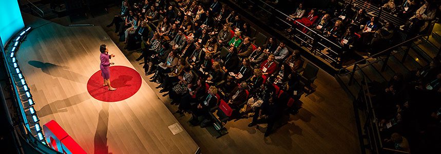 TEDWomen stage