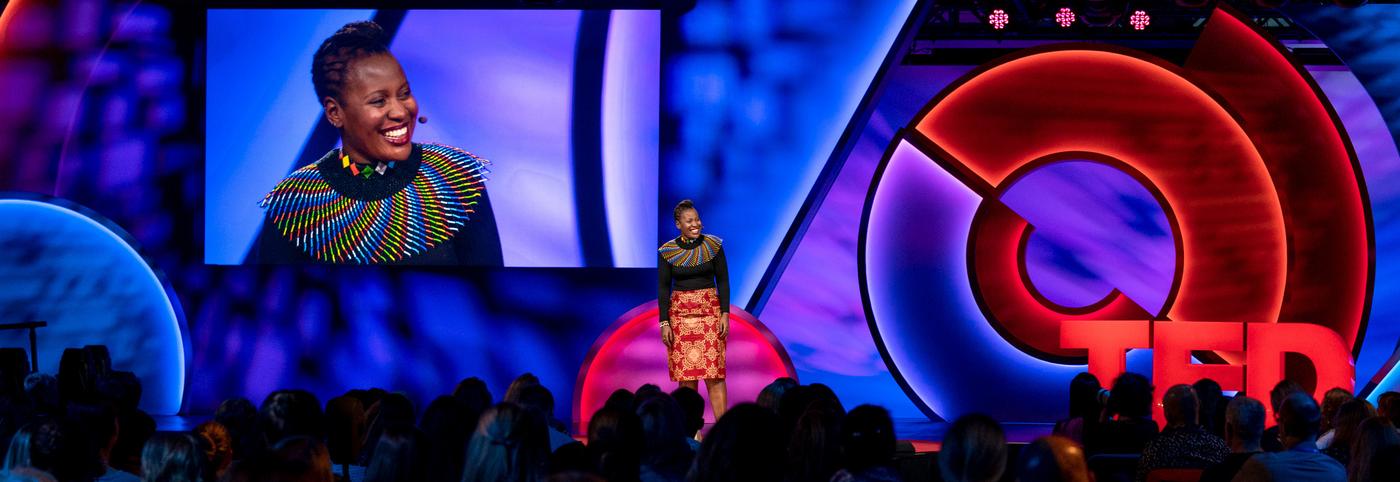 TEDWomen stage