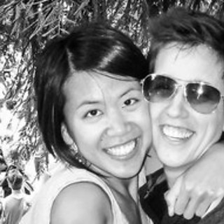 Jenni Chang and Lisa Dazols