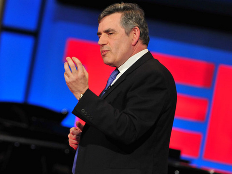 Gordon Brown ゴードン ブラウン ウェブを繋いで地球に善を Ted Talk