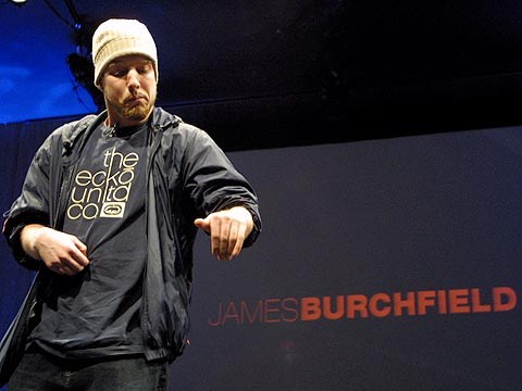 James Burchfield: Playing invisible turntables