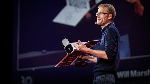 Will Marshall: Tiny satellites show us the Earth as it changes in near-real-time