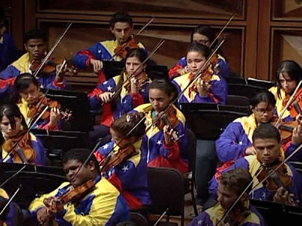 Gustavo Dudamel and the Teresa Carreño Youth Orchestra: El Sistema's top youth orchestra