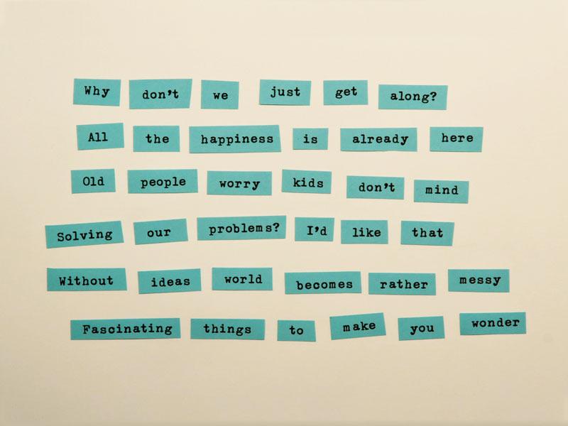 1,000 TED Talks in six words