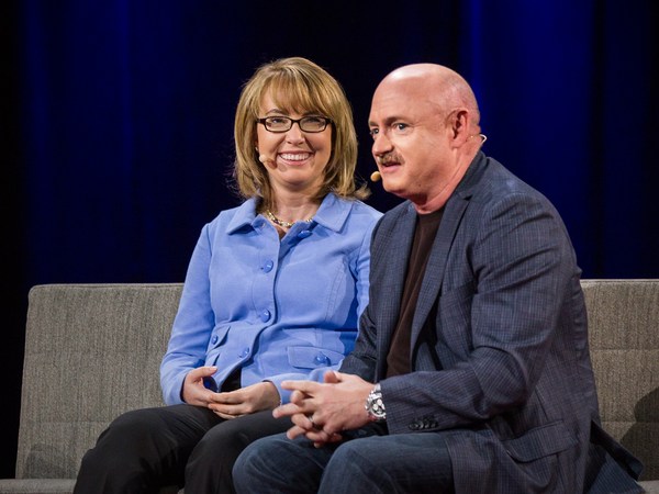 Gabby Giffords and Mark Kelly: Be passionate. Be courageous. Be your best.