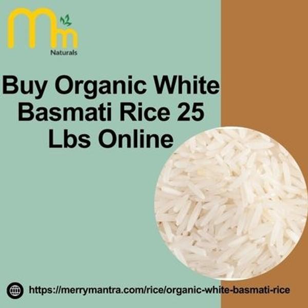 Buy Organic White Basmati Rice  25 Lbs Online 's TED Profile