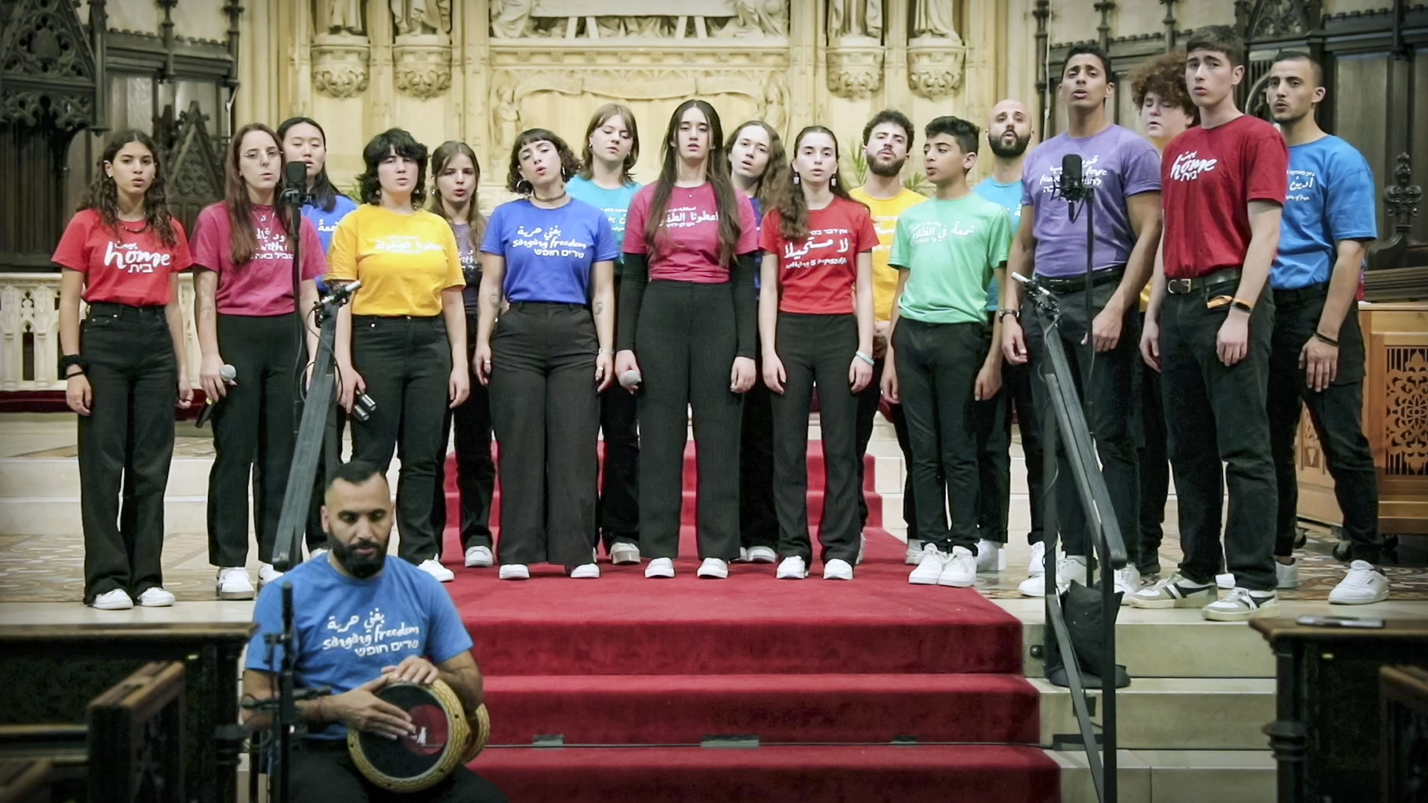 An anthem for peace and justice from Israeli and Palestinian youth
