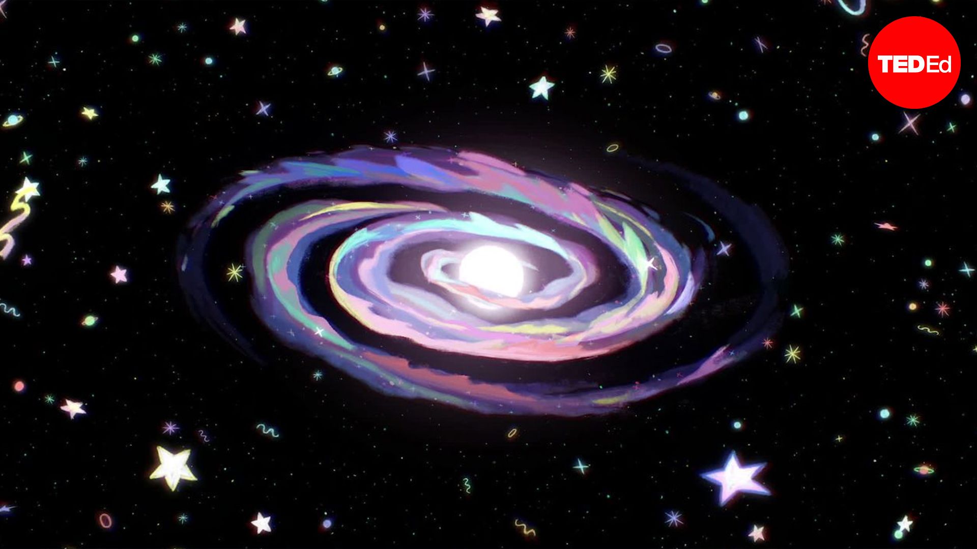 The birth of the galaxy in 60 seconds