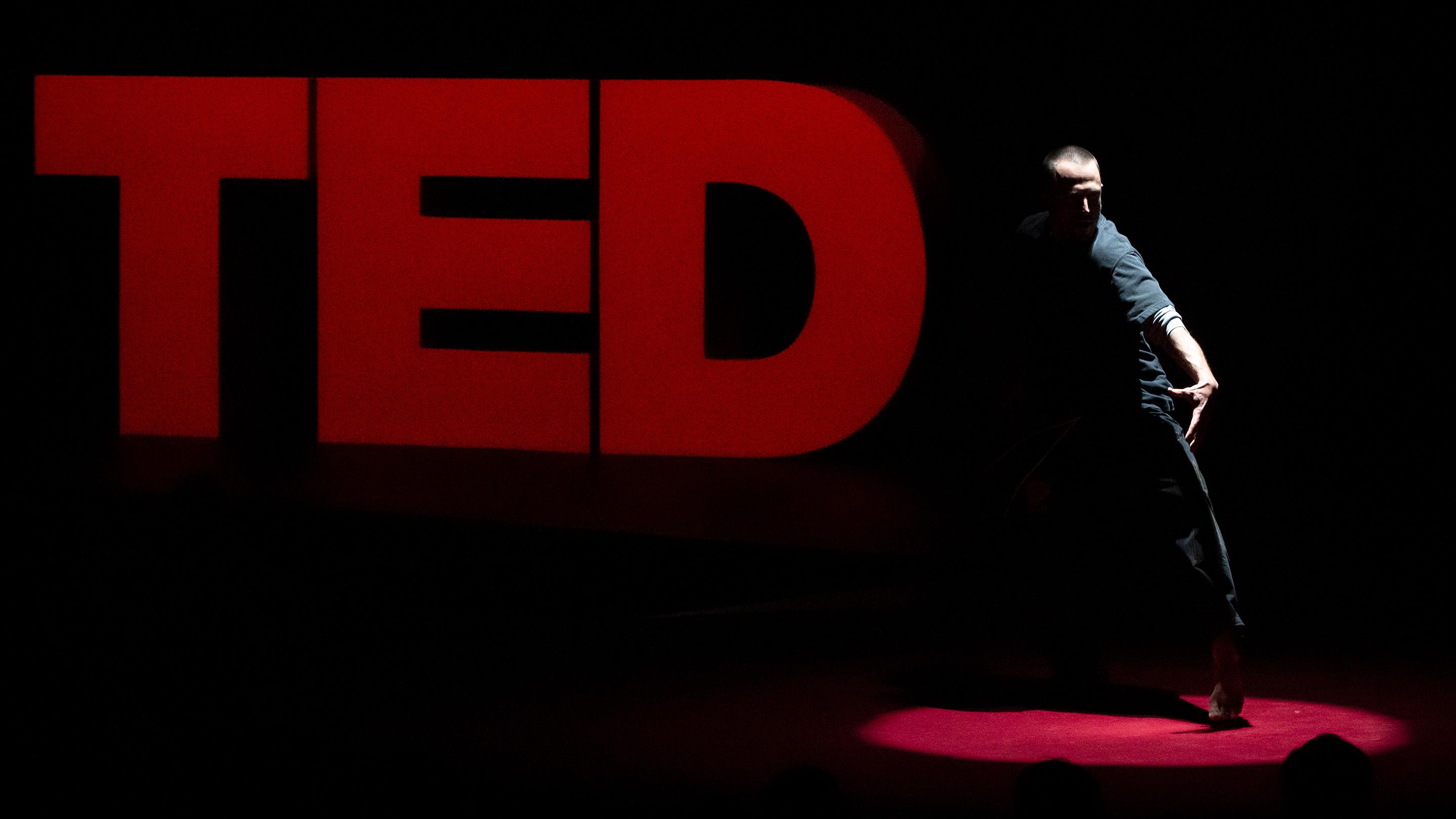 Tony Testa: A spine-tingling dance of light and shadow | TED Talk