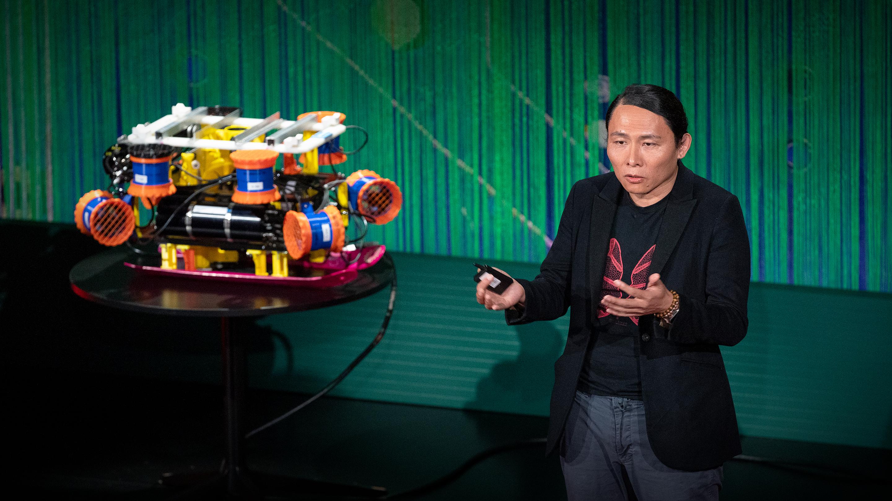 Tom Ted Tom Chi: The army of autonomous robots restoring nature | TED Talk