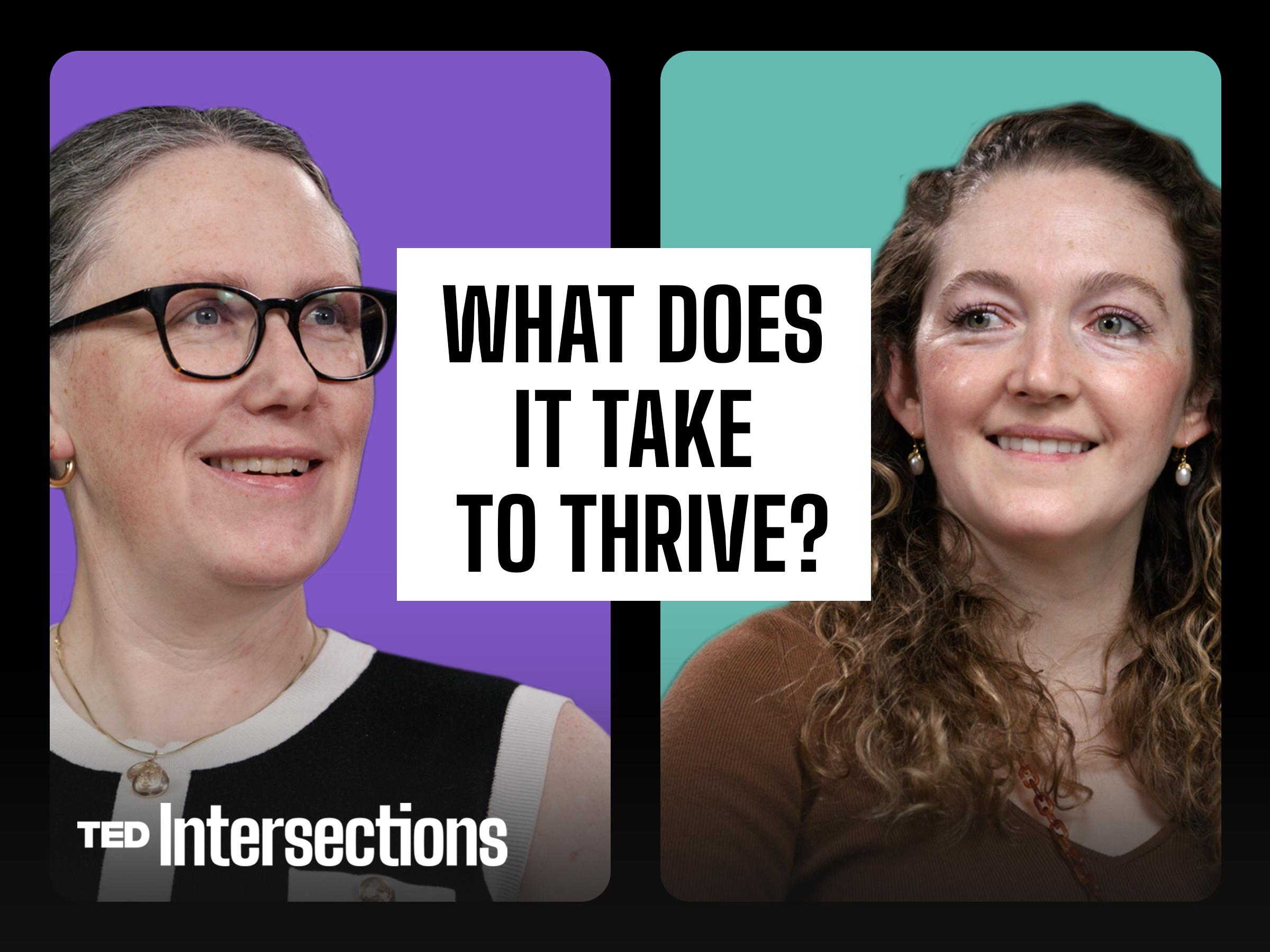 What's the biggest barrier to thriving? A philosopher and a space architect answer