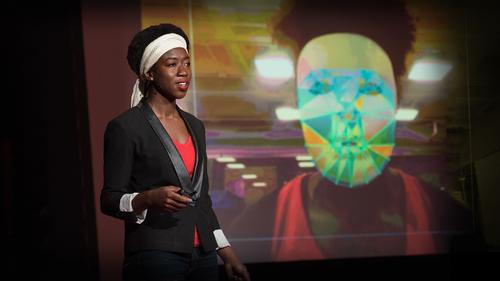 Thumbnail for the embedded element "Joy Buolamwini: How I'm fighting bias in algorithms"