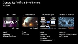 Ramin Hasani: Generalist Artificial Intelligence Not Yet AGI!