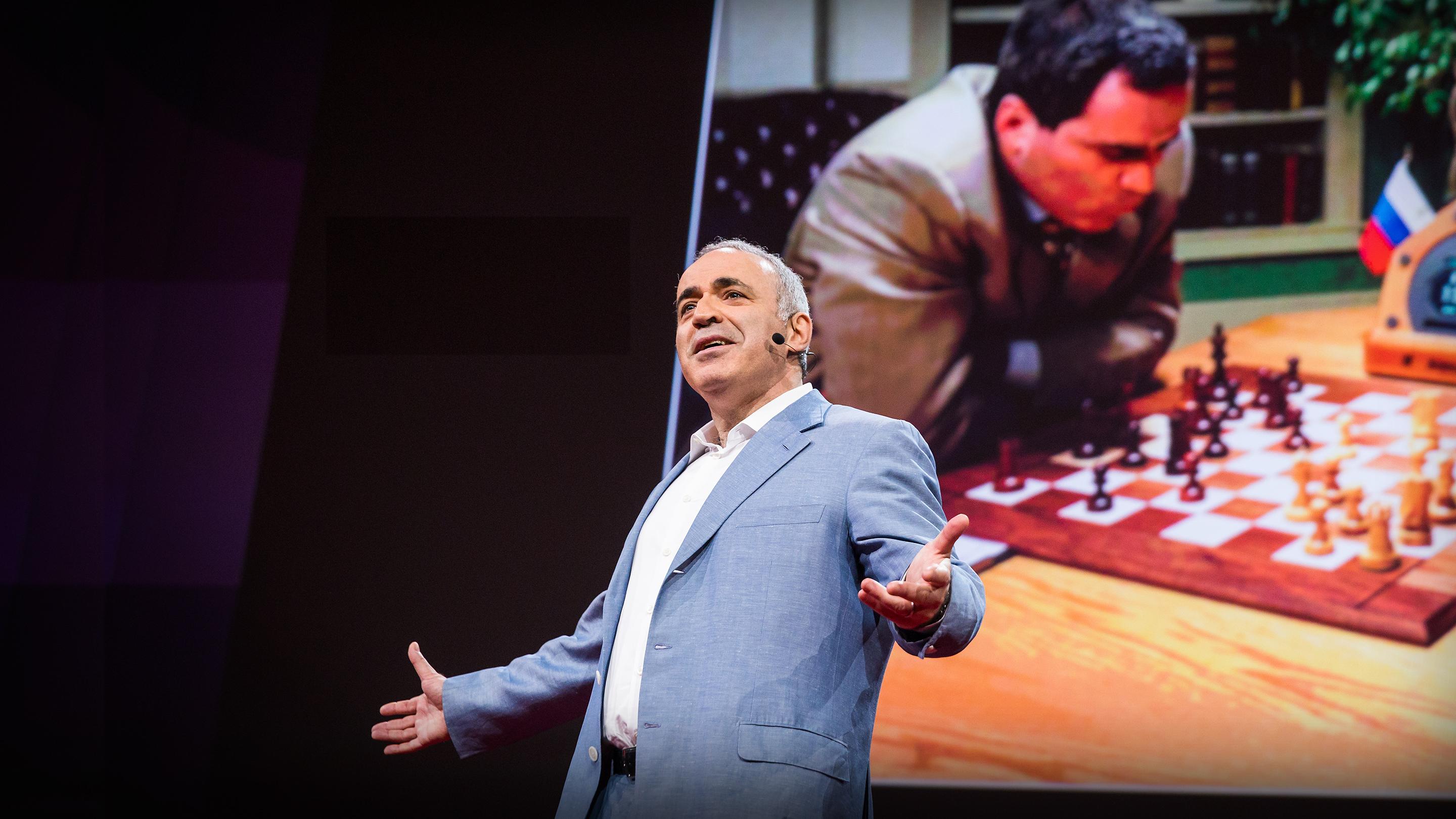 Garry Kasparov: Don't fear intelligent machines. Work with them