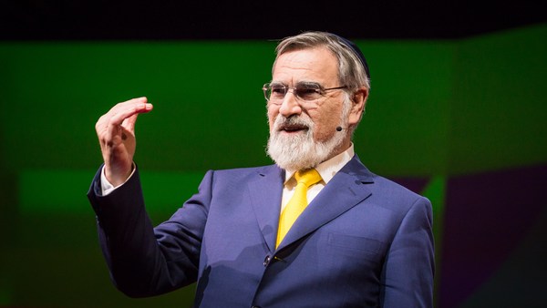 Rabbi Lord Jonathan Sacks: How we can face the future without fear, together