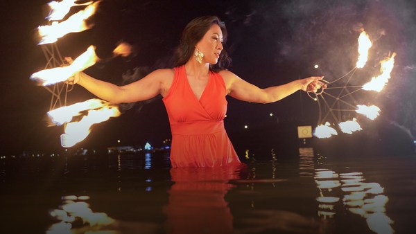 Danielle Torley: I stepped out of grief -- by dancing with fire