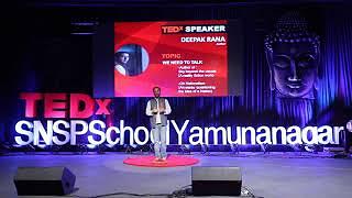Deepak Rana Deepak Rana: We need to talk. | TED Talk