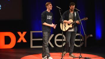 Harry Baker: Songs of hope for the planet | Harry & Chris | TEDxExeter