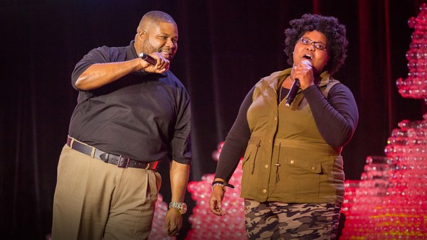 Nicole Paris and Ed Cage: A beatboxing lesson from a father-daughter duo