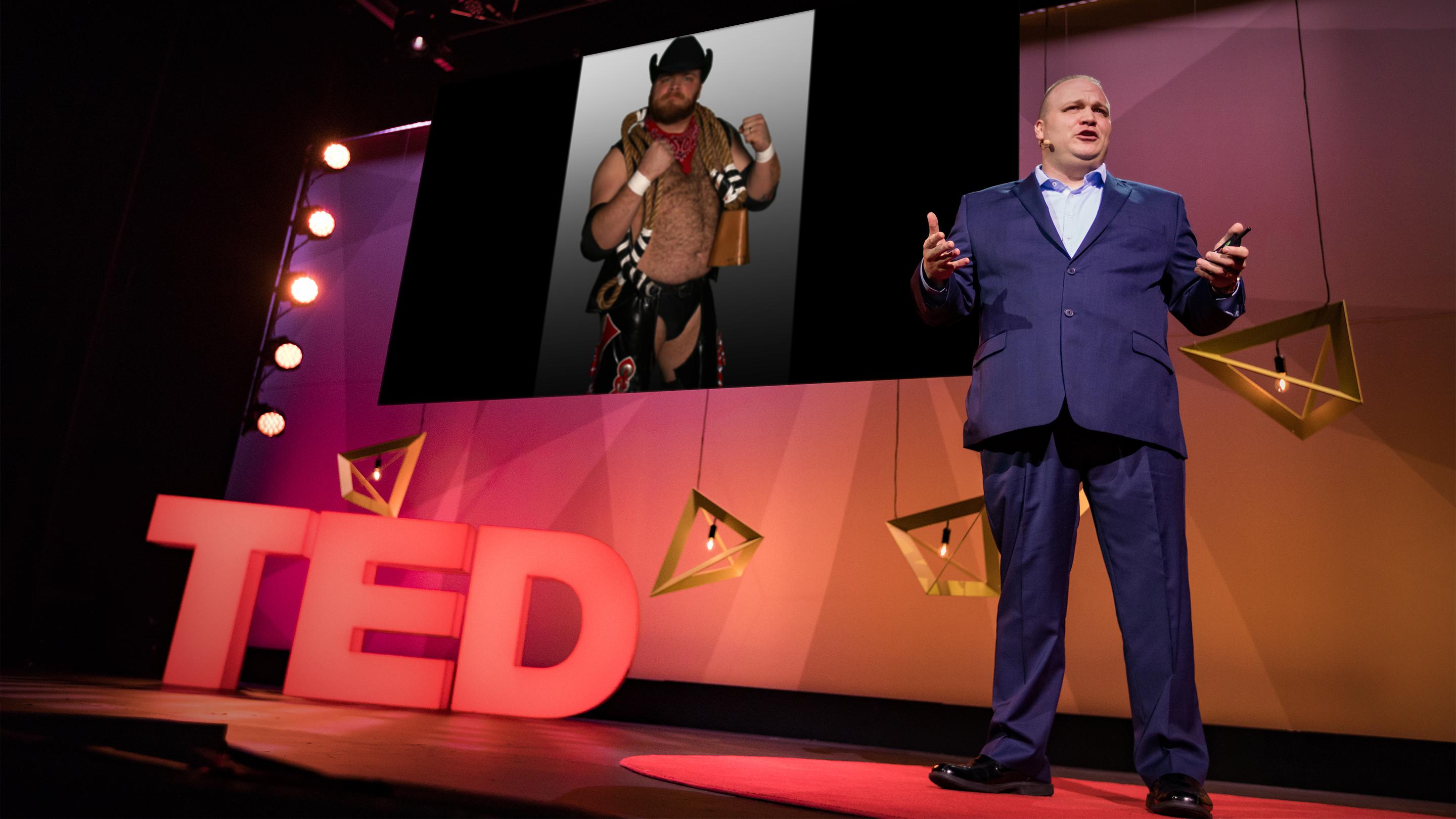 Mike Kinney A pro wrestler's guide to confidence TED Talk