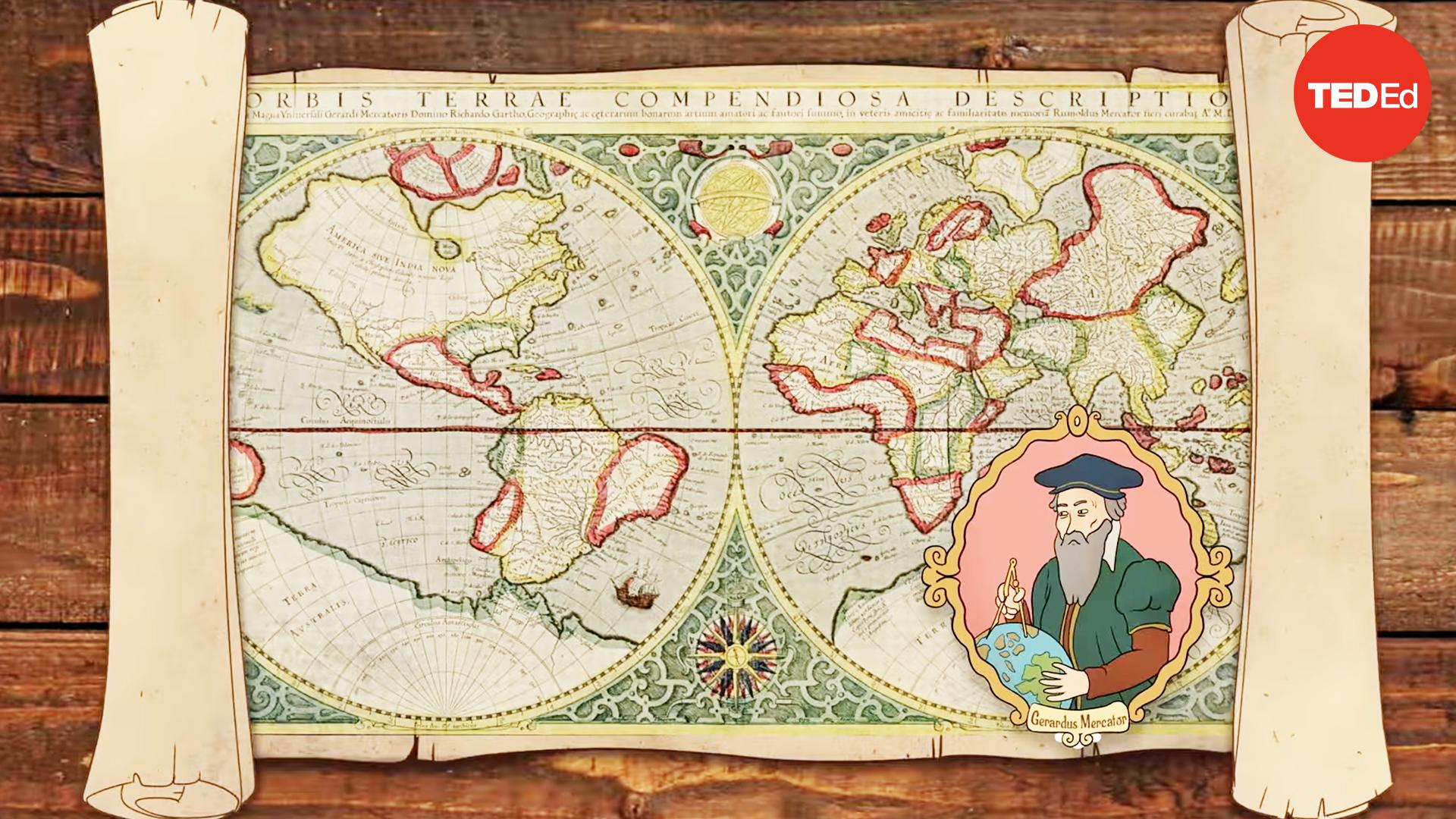 地図作りの歴史における大きな誤りの数々 ／ ケイラ・ウルフ