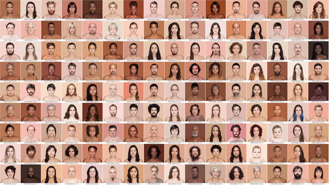 The beauty of human skin in every color