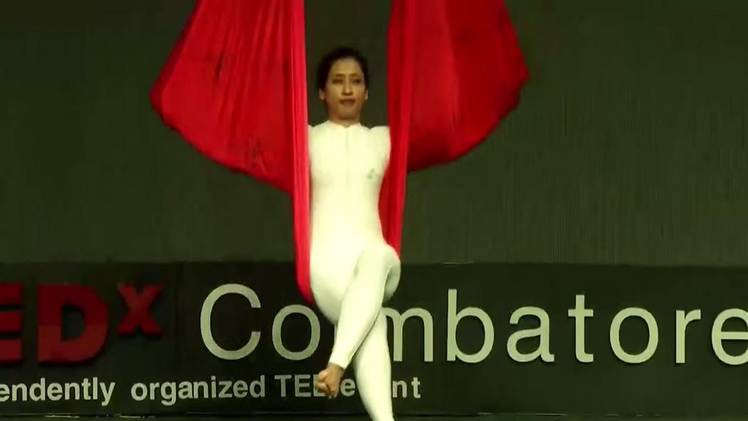 Nital Raval NITAL RAVAL, Swapnil More: AntiGravity Yoga | TED Talk
