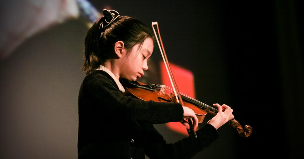 An 11-year-old's magical violin